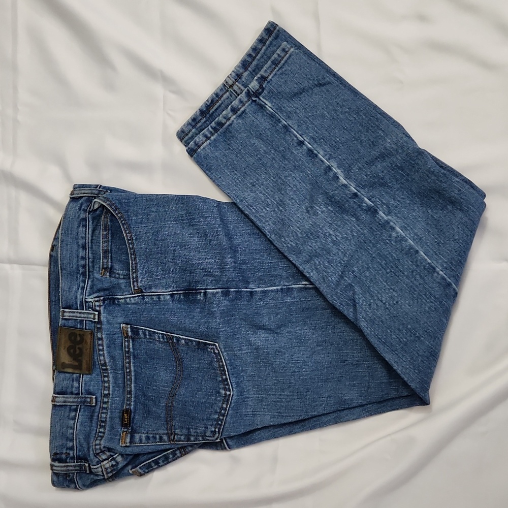 Lee Men's Jeans, Regular Fit, Straight Leg, 35x30